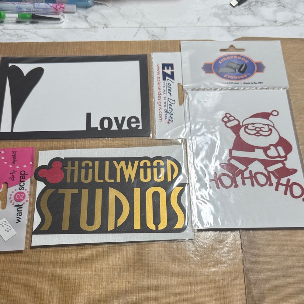 Gold and Black 'Hollywood Studios' Decorative Decal - Home Accents